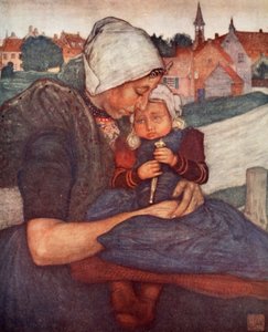 Una madre e un bambino di Axel, 1904 da Nico Jungman